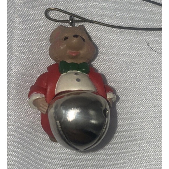 Hallmark Keepsake Miniature Christmas Bells 2001 7th In Series Mouse Ornament - Picture 3 of 5